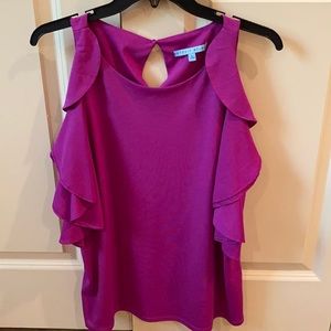 Antonio Melani vibrant purple blouse